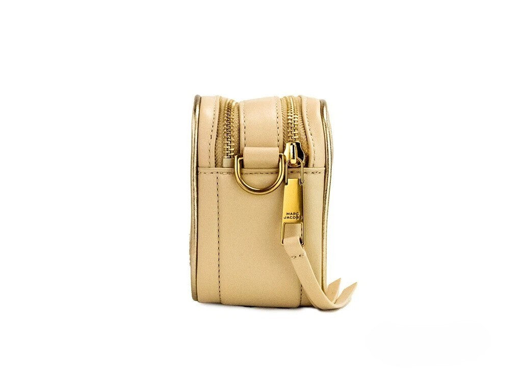 Marc Jacobs The Moto Shot 21 Curds Leather Camera Crossbody Purse Bag Marc Jacobs