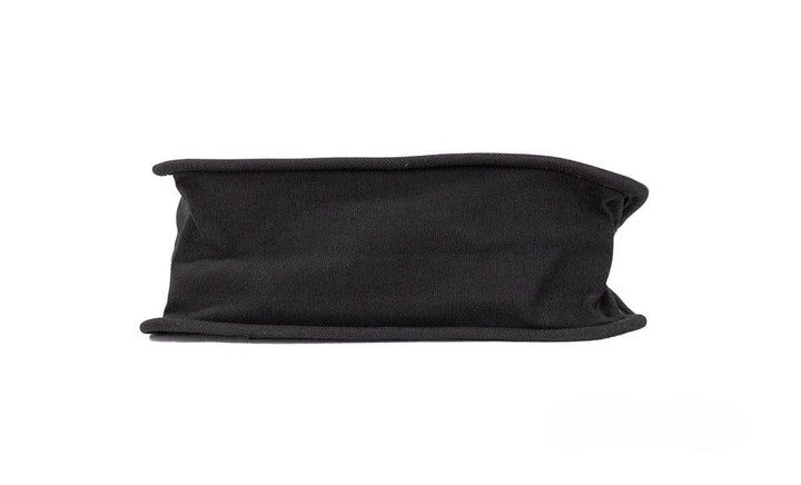 Marc Jacobs Medium Black Canvas Fabric Shoulder Convertible Tote Purse Bag Marc Jacobs