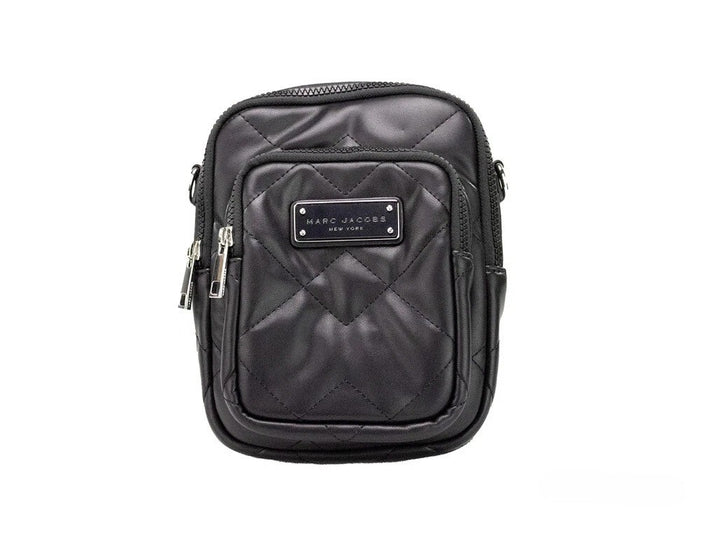 Marc Jacobs Pillow Small Black Quilted Smooth Leather Crossbody Handbag Purse Marc Jacobs