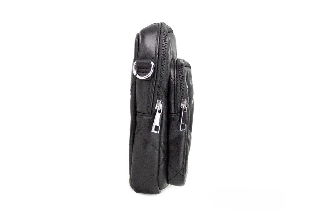 Marc Jacobs Pillow Small Black Quilted Smooth Leather Crossbody Handbag Purse Marc Jacobs
