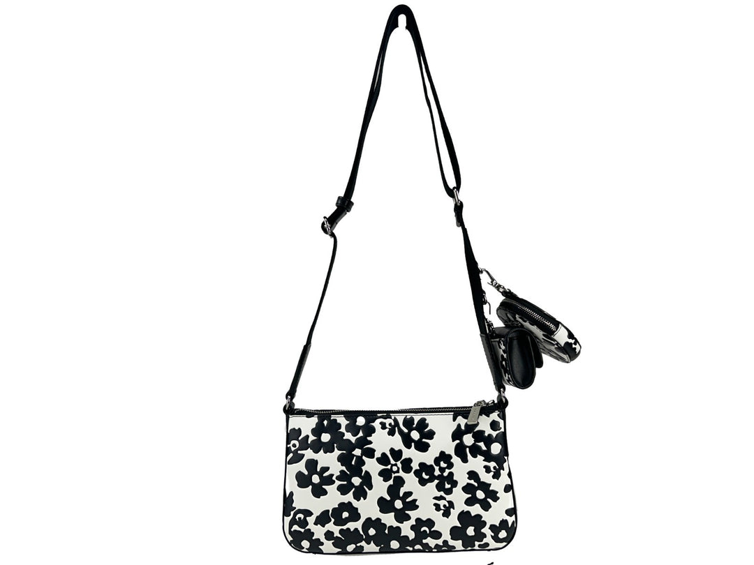Michael Kors Floral Crossbody Tech Attachment Bag Purse Michael Kors
