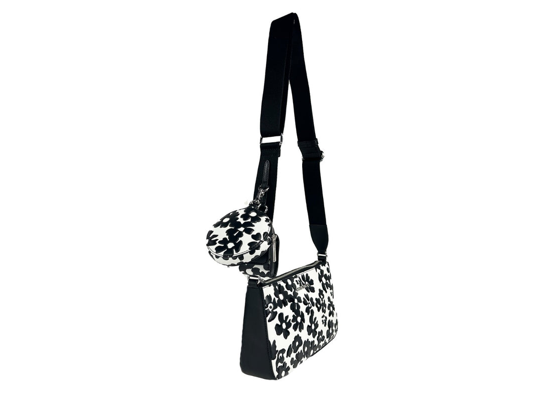 Michael Kors Floral Crossbody Tech Attachment Bag Purse Michael Kors