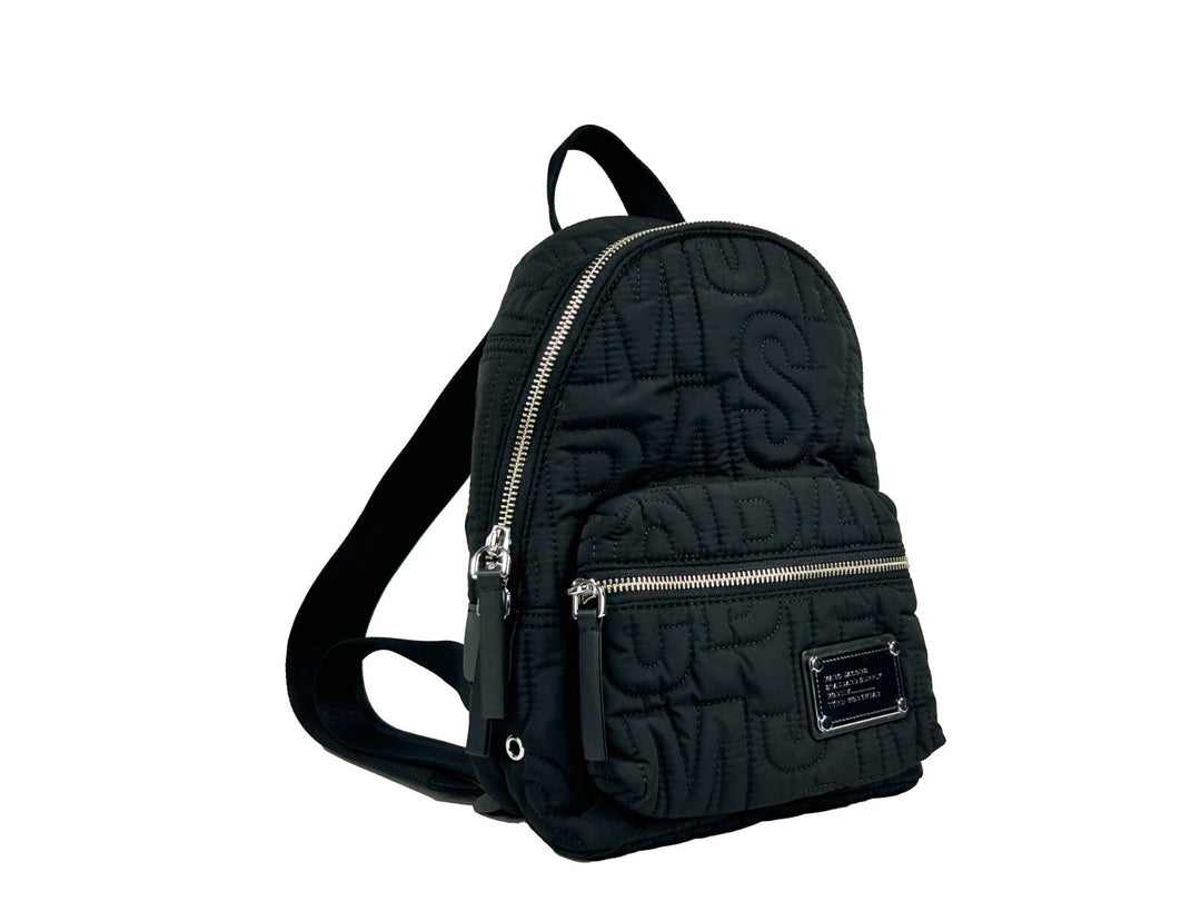 Marc Jacobs Small Black Quilted Backpack Bookbag Marc Jacobs
