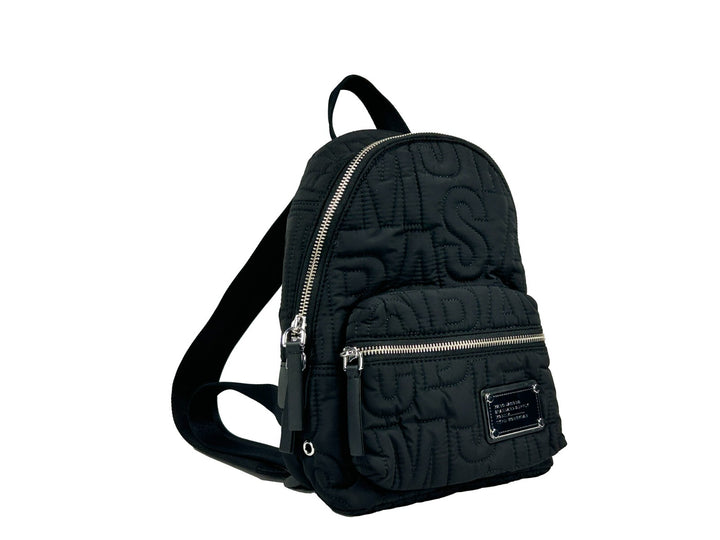 Marc Jacobs Small Black Quilted Backpack Bookbag Marc Jacobs