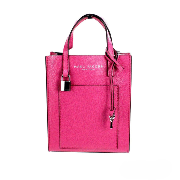 Marc Jacobs Mini Grind Cactus Flower Pebbled Leather Crossbody Tote Bag Marc Jacobs