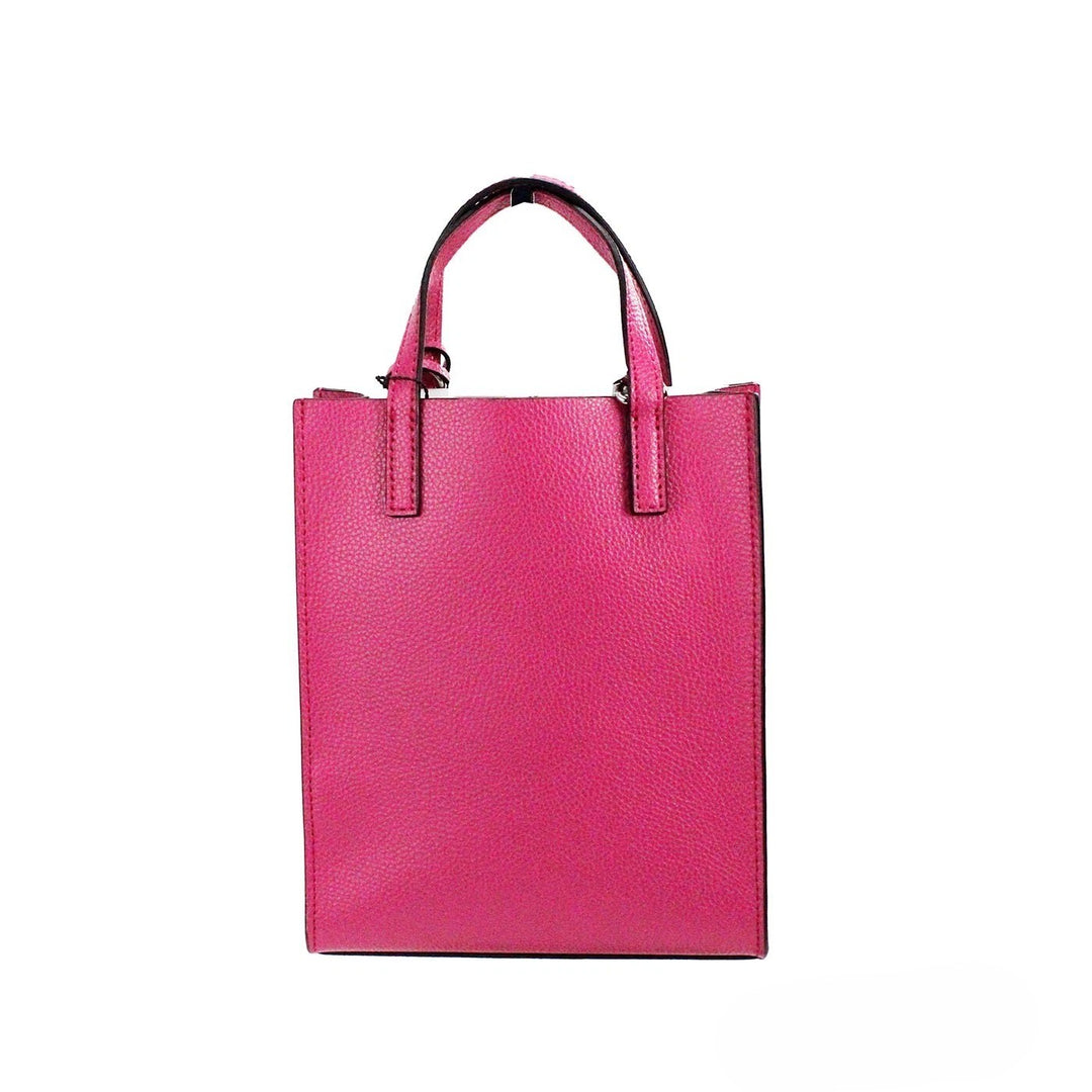 Marc Jacobs Mini Grind Cactus Flower Pebbled Leather Crossbody Tote Bag Marc Jacobs