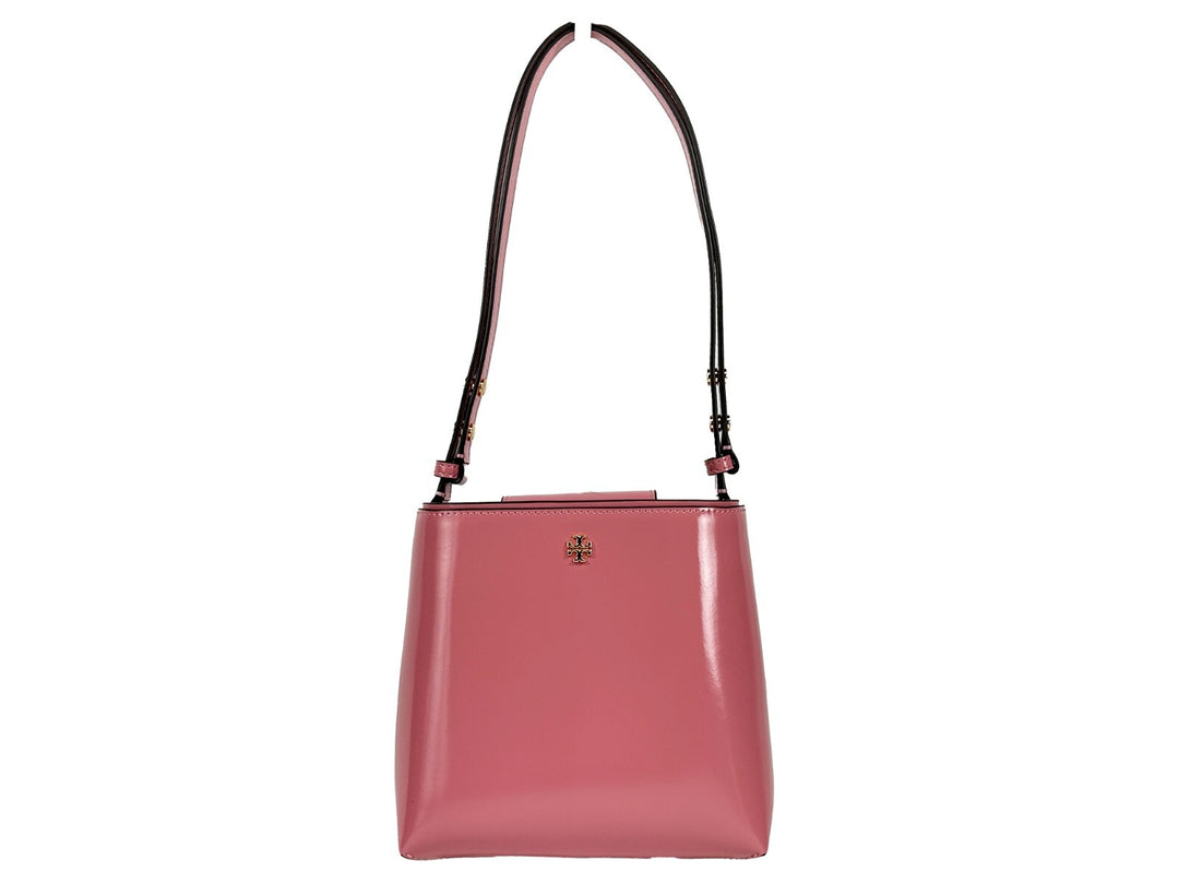 Tory Burch Patent Emerson Small Bucket Bag Purse Tory Burch