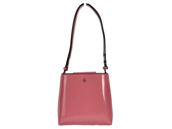 Tory Burch Patent Emerson Small Bucket Bag Purse Tory Burch