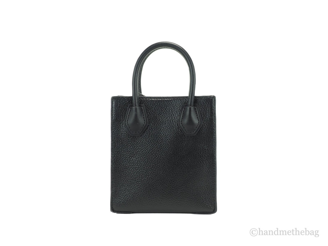 Michael Kors Women'S Leather XS Mercer Crossbody Black Solid Michael Kors