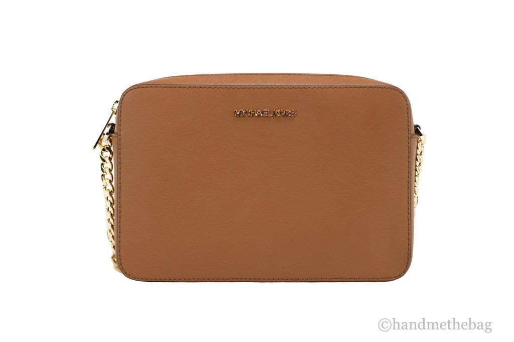 Michael Kors Women'S Zipper Closure Saffiano Leather Crossbody Bag Michael Kors