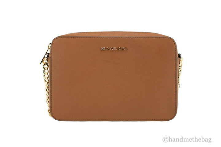 Michael Kors Women'S Zipper Closure Saffiano Leather Crossbody Bag Michael Kors