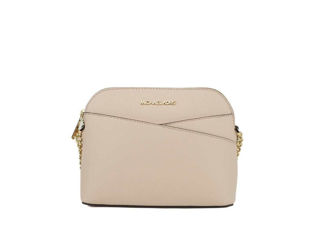 Michael Kors Women'S Jet Set Travel Dome Leather Crossbody Bag Michael Kors