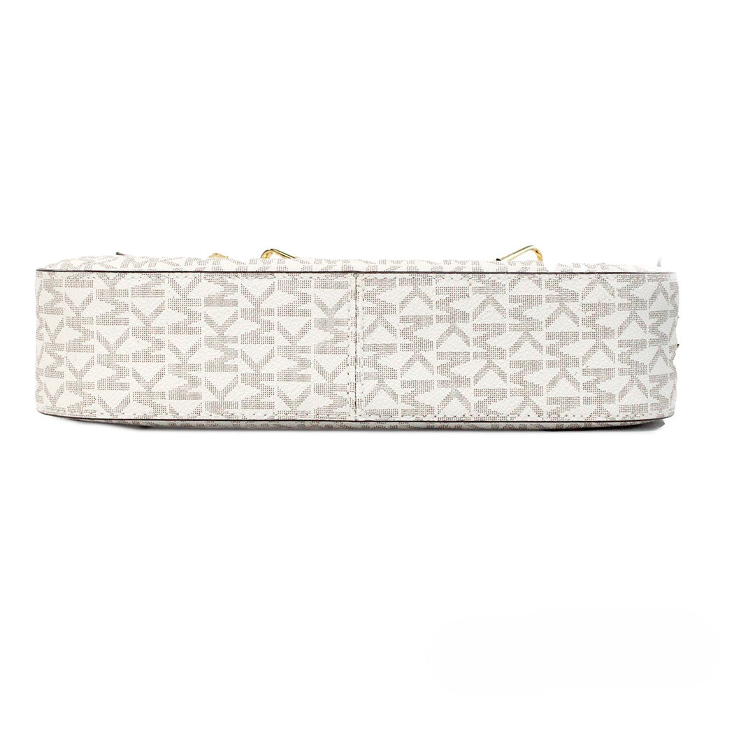 Michael Kors Adult Saffiano Leather Chain Zip Crossbody Handbag Michael Kors