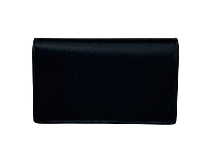 Versace Mini Chain Black Crossbody Wallet Bag Versace