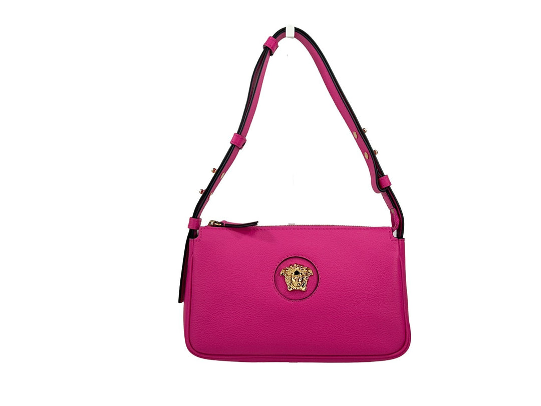 Versace La Medusa Vitello Shoulder Bag Purse Versace