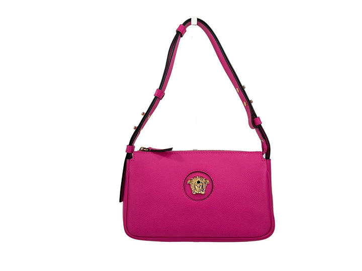 Versace La Medusa Vitello Shoulder Bag Purse Versace