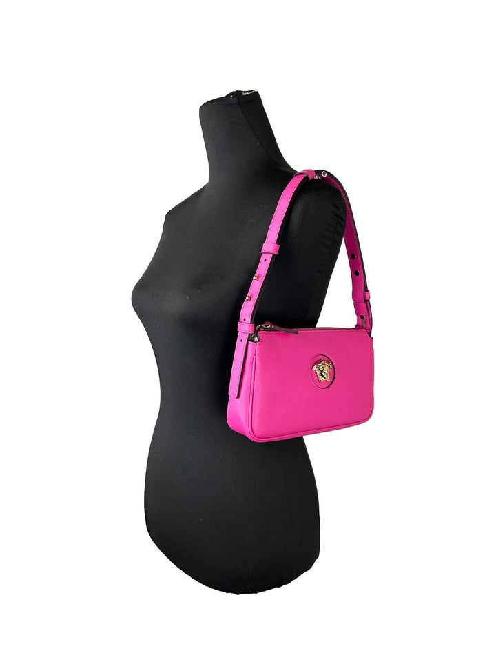 Versace La Medusa Vitello Shoulder Bag Purse Versace