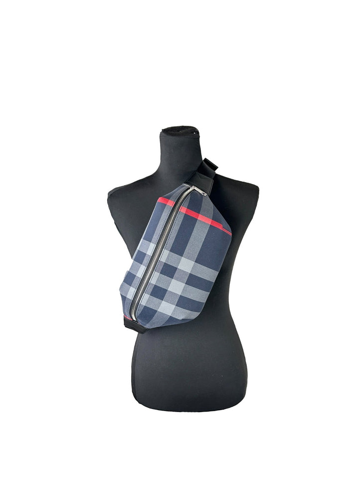 Burberry Medium Check Sonny Fanny Belt Bag Burberry