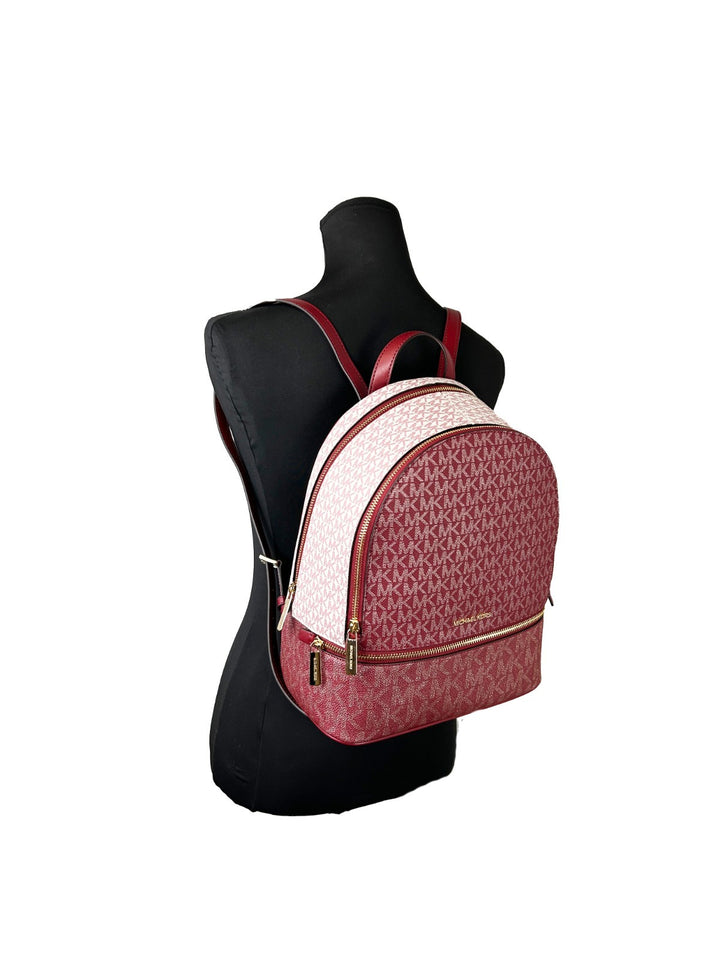 Michael Kors Rhea Medium PVC Backpack Bookbag Michael Kors