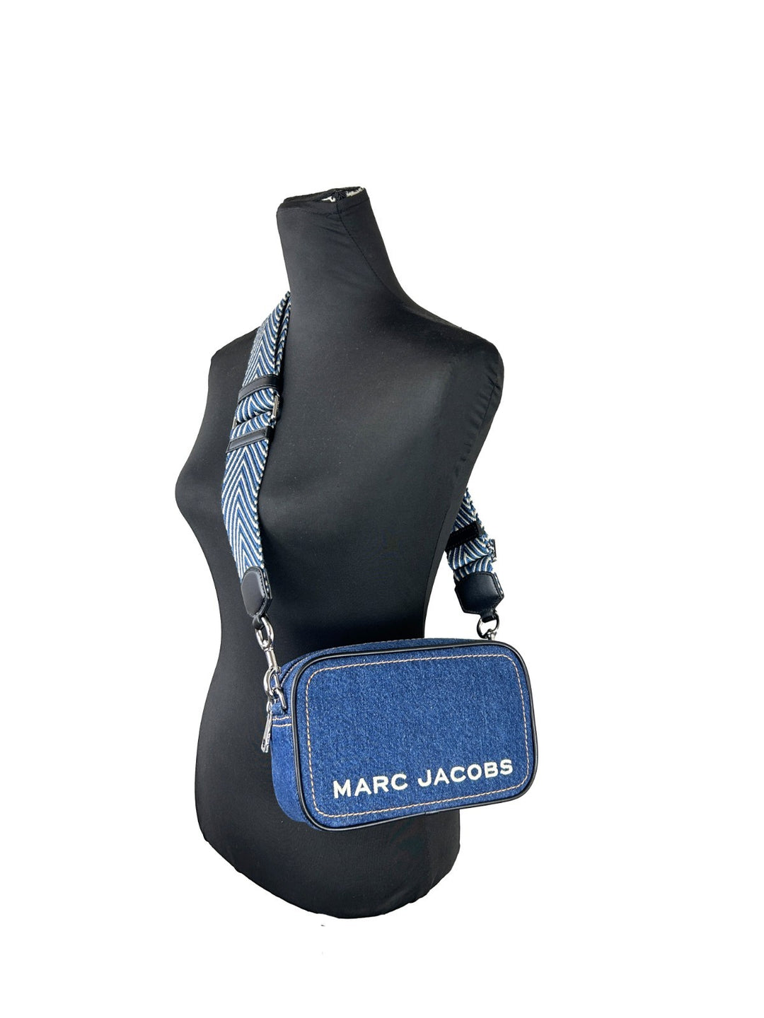 Marc Jacobs Flash Denim Camera Crossbody Bag Purse Marc Jacobs