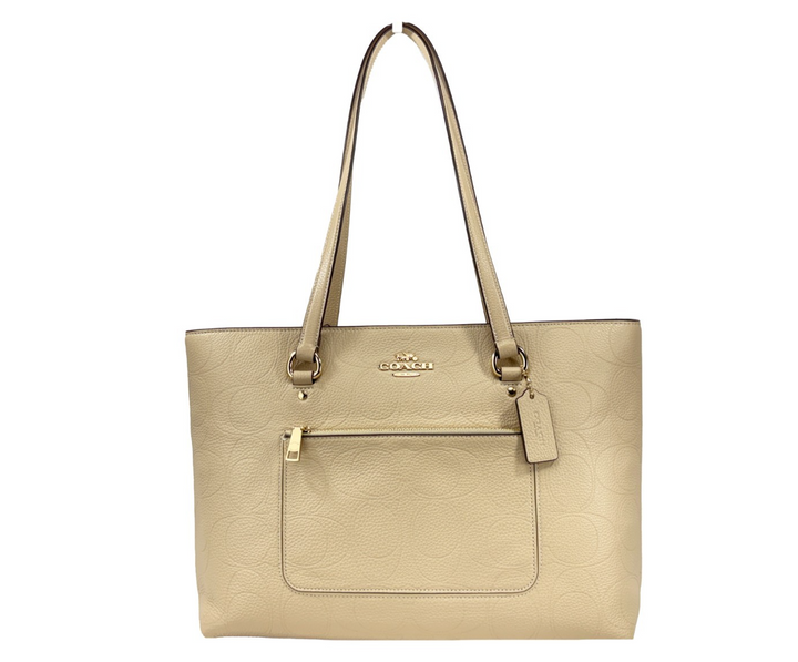 Coach Leather Station Bag Shoulder Tote COACH
