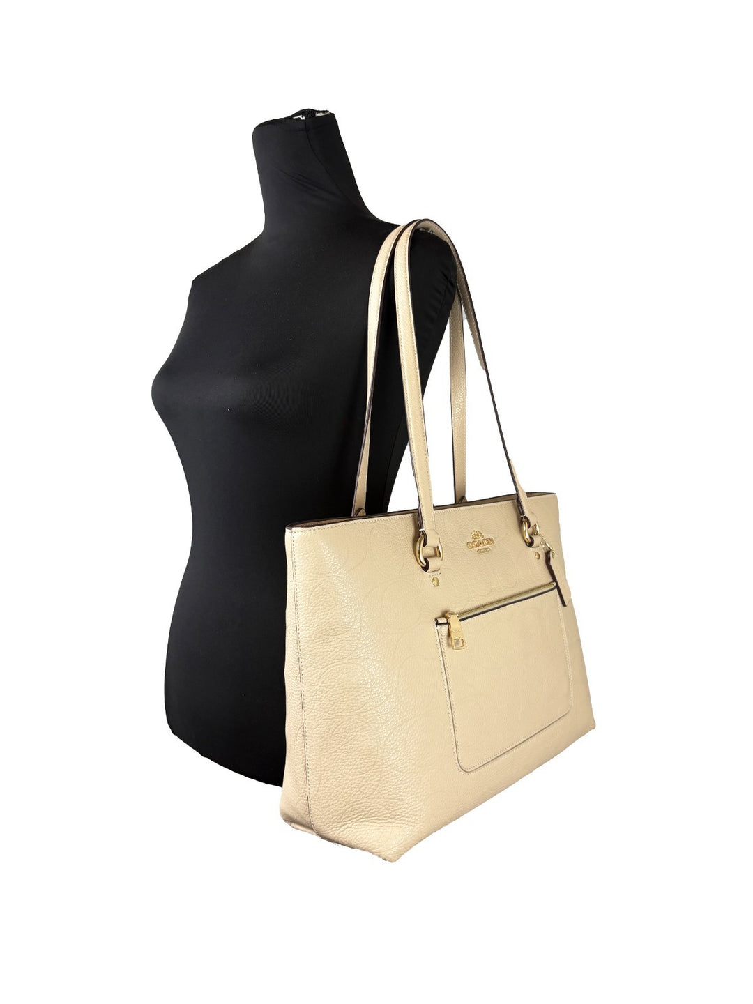 Coach Leather Station Bag Shoulder Tote COACH