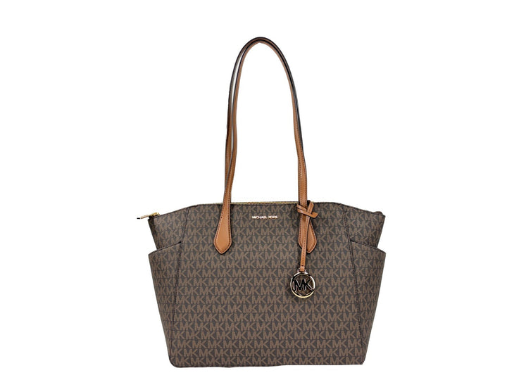 Michael Kors Marilyn Medium Signature Tote Bag Purse Michael Kors