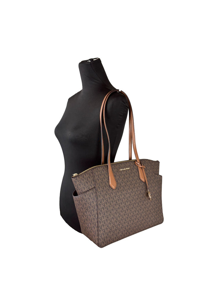 Michael Kors Marilyn Medium Signature Tote Bag Purse Michael Kors
