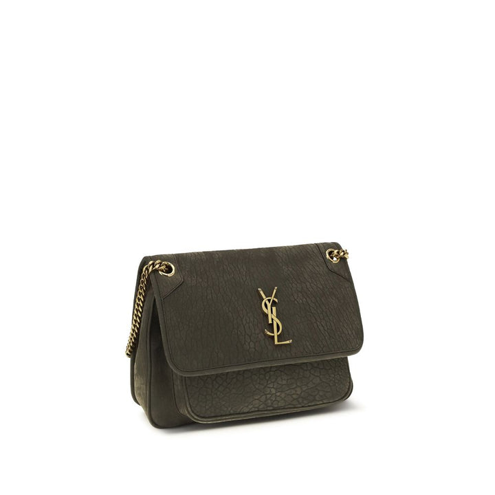 Gray Lamb Ovis Aries Aries Shoulder Bag Saint Laurent
