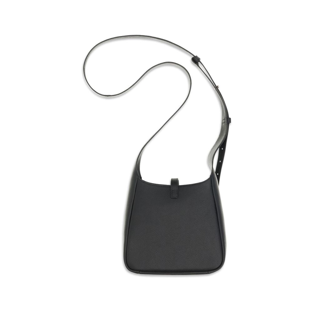 Black Calf Leather Bos Taurus Shoulder Bag Tory Burch