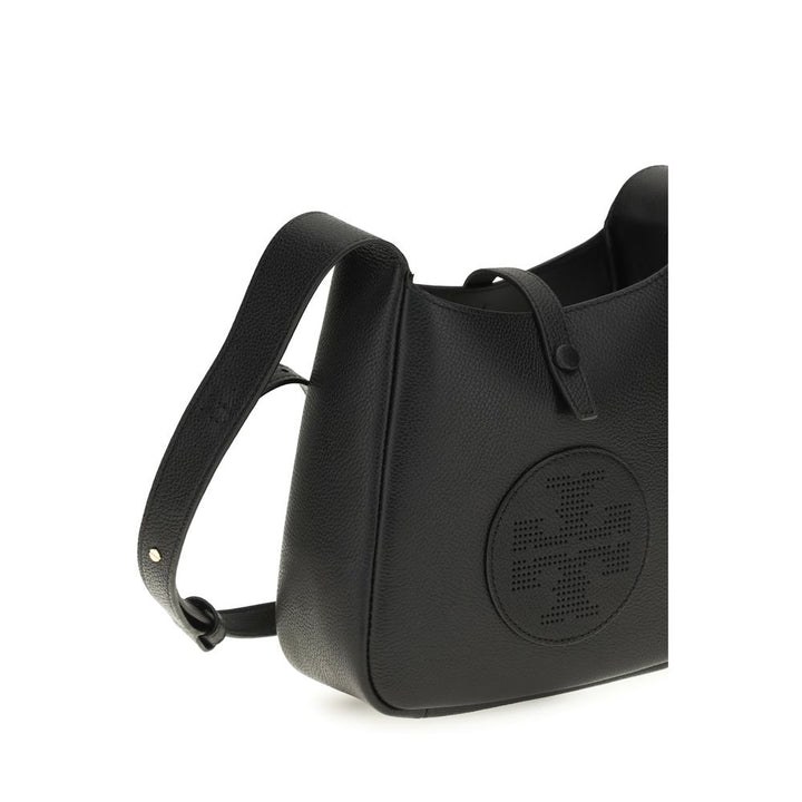 Black Calf Leather Bos Taurus Shoulder Bag Tory Burch