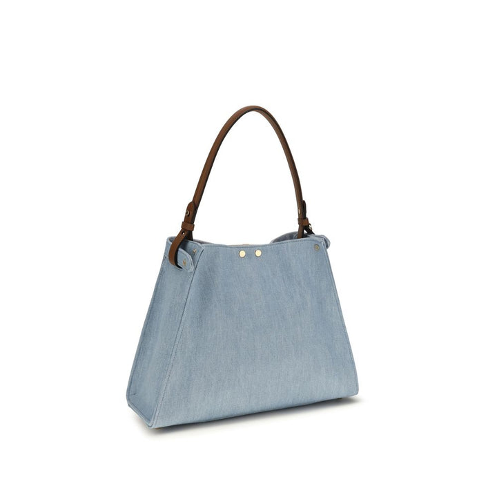 Blue Cotton Handbag Fendi