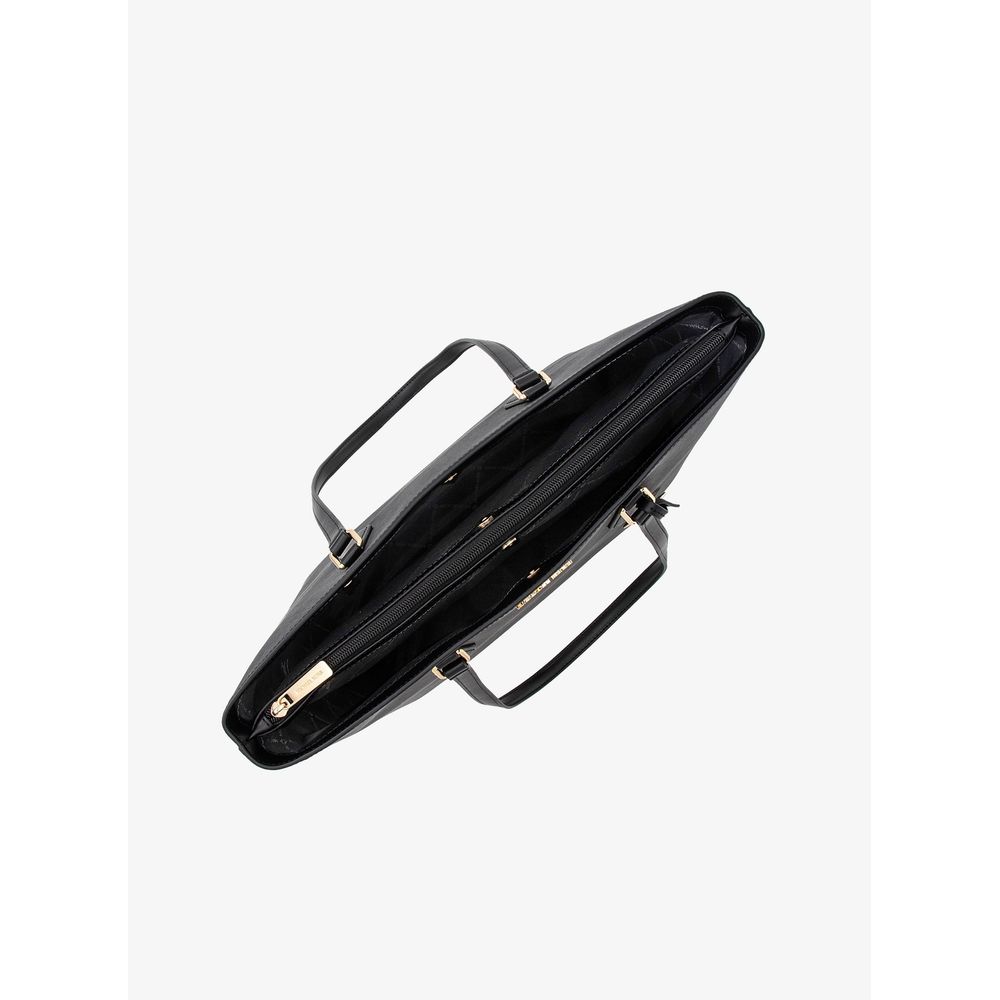 Black Canvas Handbag Michael Kors