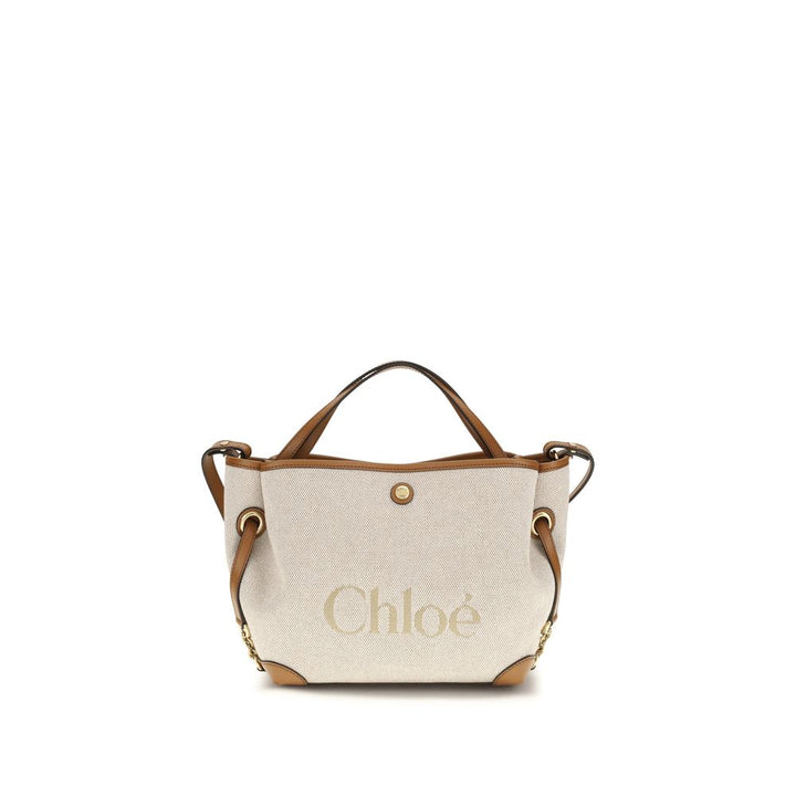 Beige Fabric Handbag Chloé
