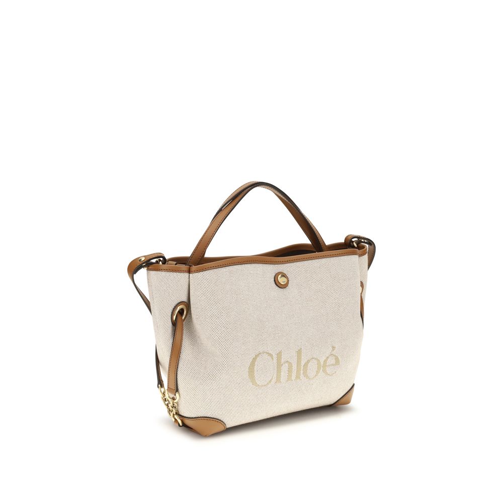 Beige Fabric Handbag Chloé