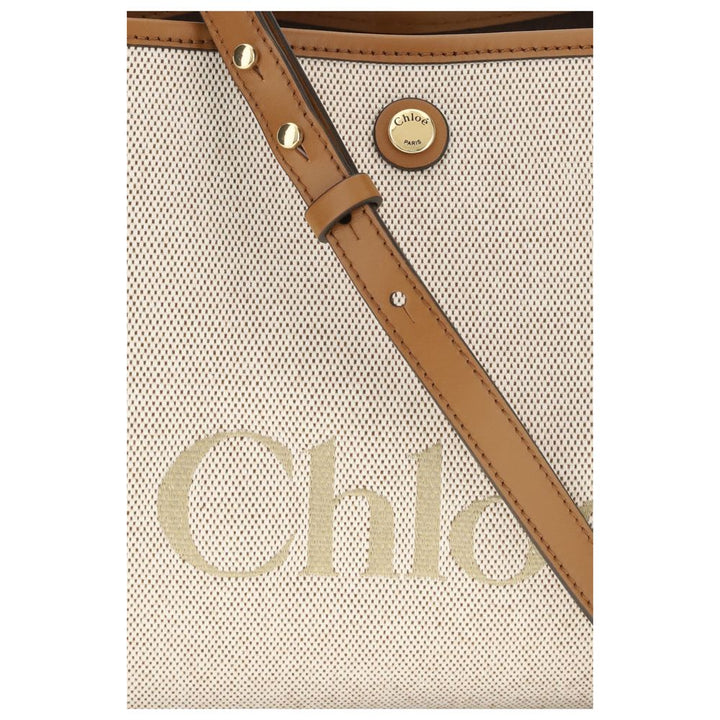 Beige Fabric Handbag Chloé
