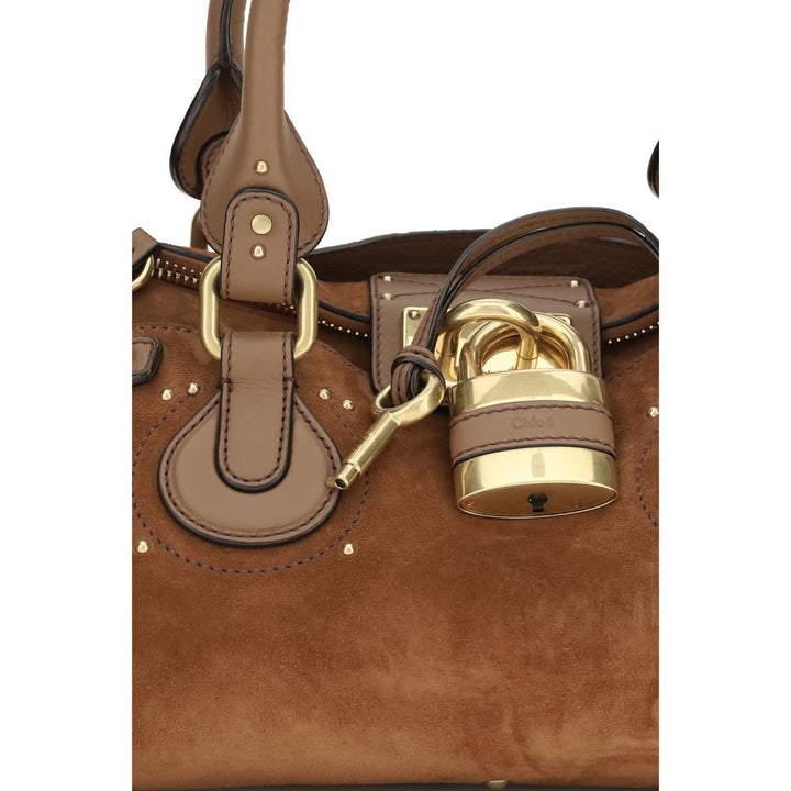 Brown Calf Leather Bos Taurus Handbag Chloé