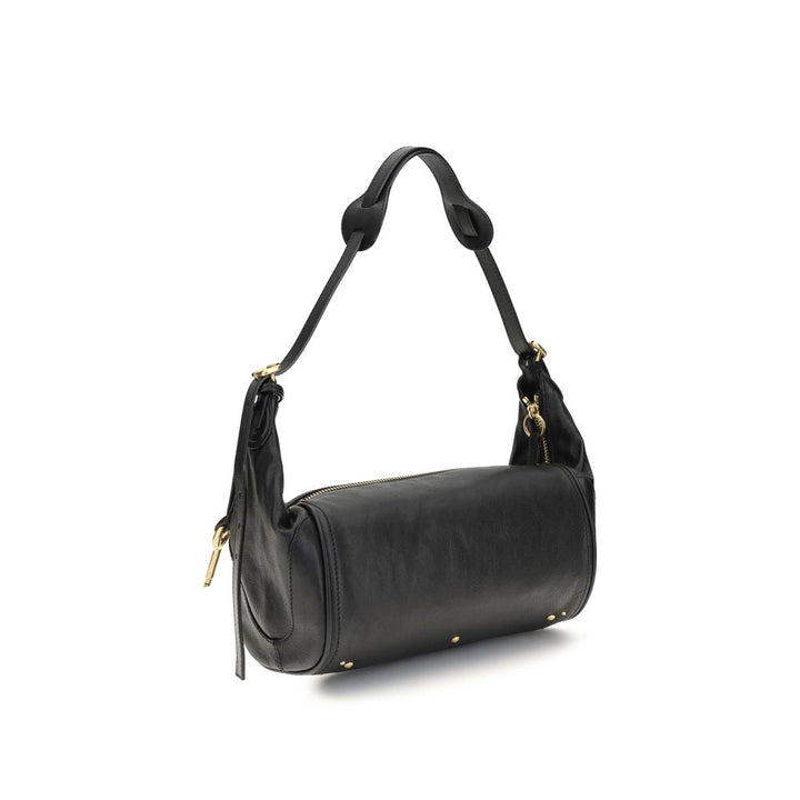 Black Calf Leather Bos Taurus Shoulder Bag Chloé