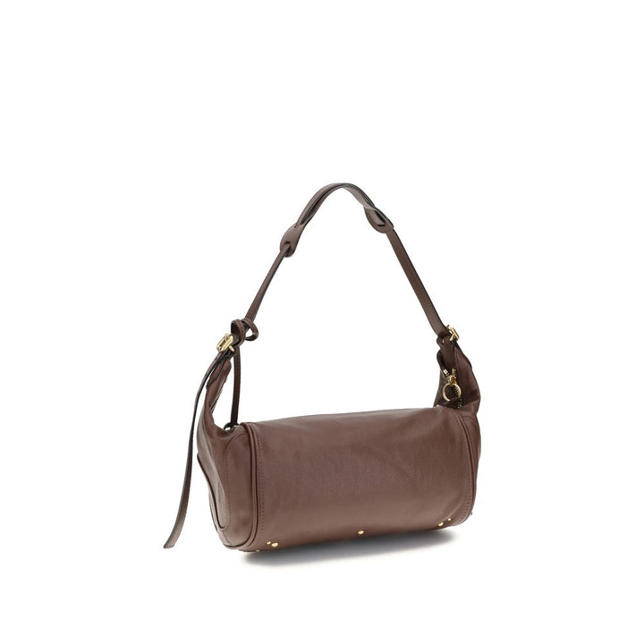 Brown Calf Leather Bos Taurus Shoulder Bag Chloé