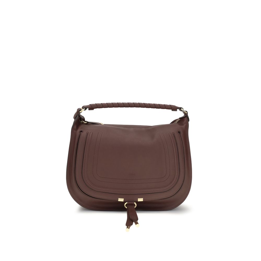 Brown Calf Leather Bos Taurus Shoulder Bag Chloé
