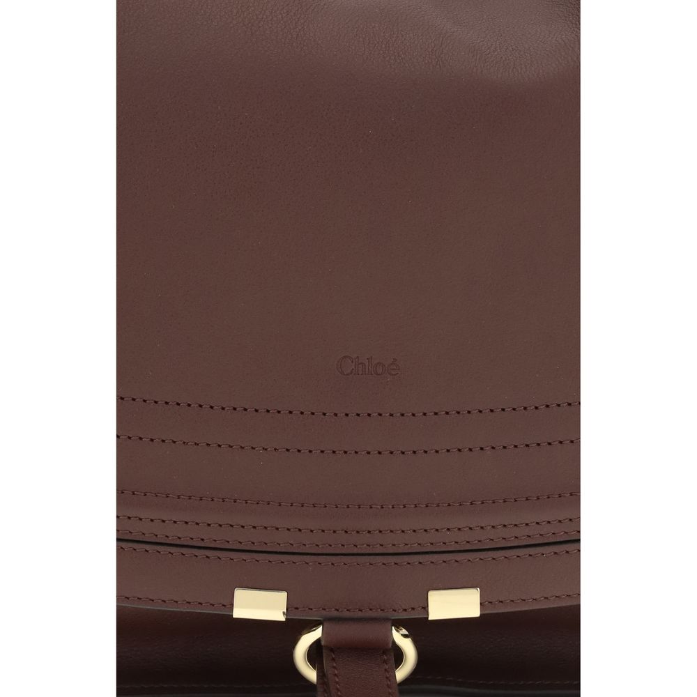 Brown Calf Leather Bos Taurus Shoulder Bag Chloé