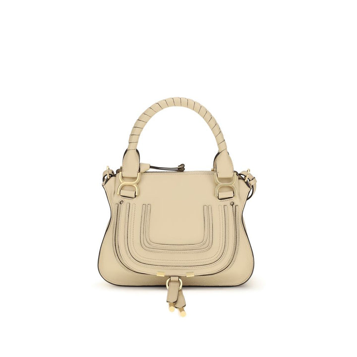 Beige Calf Leather Bos Taurus Handbag Chloé
