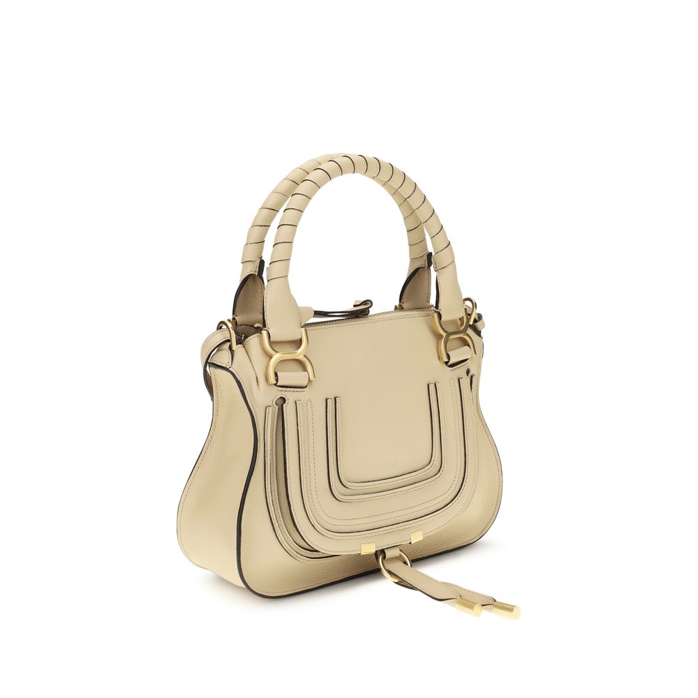 Beige Calf Leather Bos Taurus Handbag Chloé