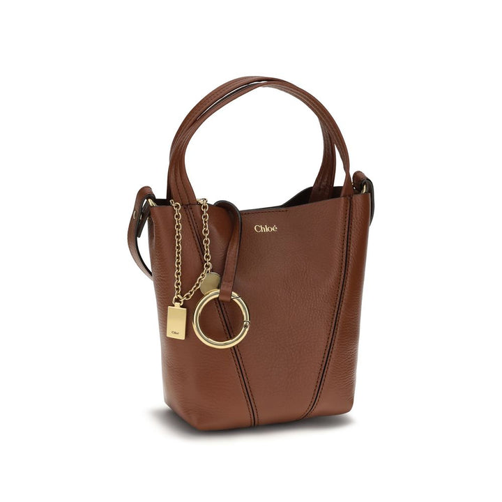 Brown Calf Leather Bos Taurus Shoulder Bag Chloé