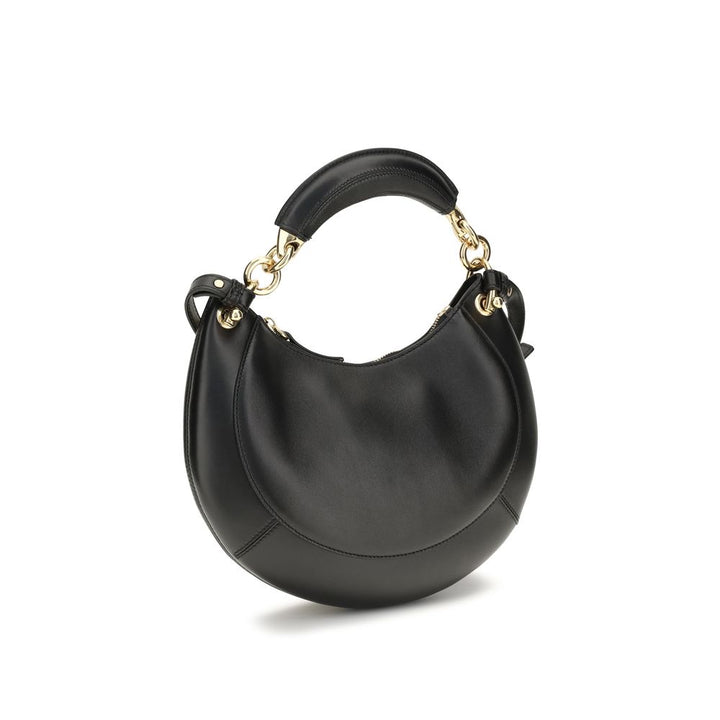Black Calf Leather Bos Taurus Shoulder Bag Chloé