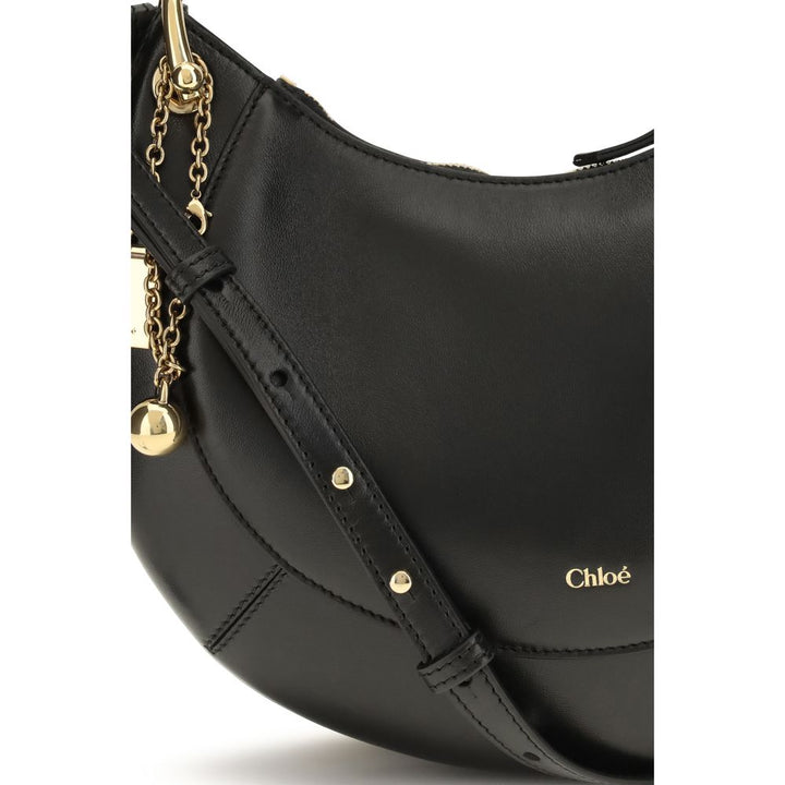 Black Calf Leather Bos Taurus Shoulder Bag Chloé