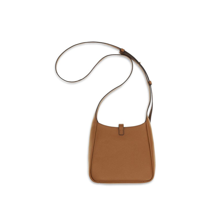 Brown Calf Leather Bos Taurus Shoulder Bag Tory Burch