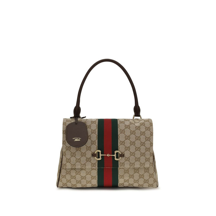 Beige Polyester Handbag Gucci