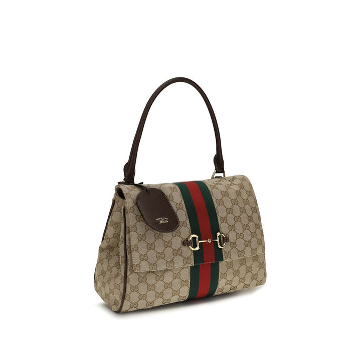 Beige Polyester Handbag Gucci