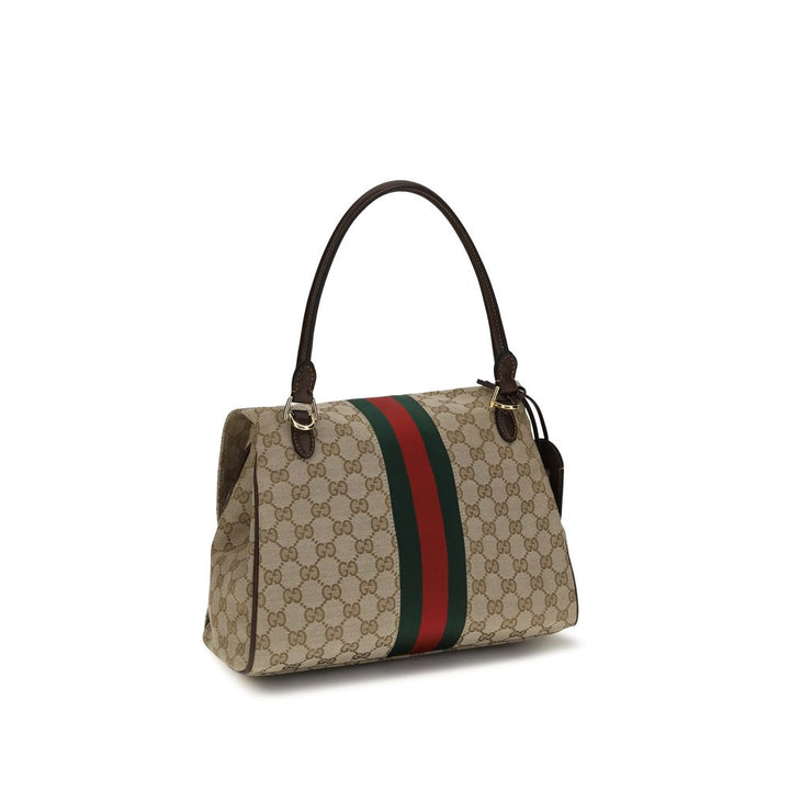 Beige Polyester Handbag Gucci